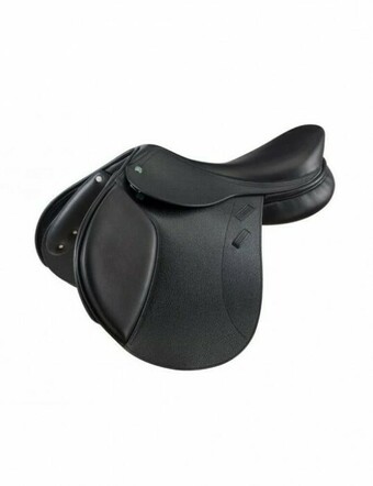 Horseland Crosby Prix De Nation Solid Close Contact Jump Saddle - Solid Black offer