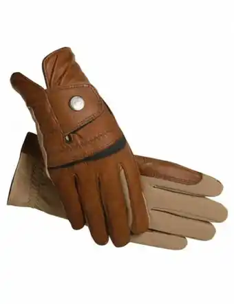 Ssg Hybrid Gloves - Brown/Tan