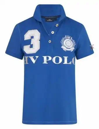 Horseland Hv Polo Favouritas Eq Short Sleeve Polo Shirt - Galaxy Blue offer