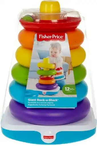 Toymate Fisher-Price Giant Rock-A-Stack offer