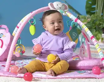 Toymate Bright Starts 5-in-1 Activity Gym & Ball Pit* offer