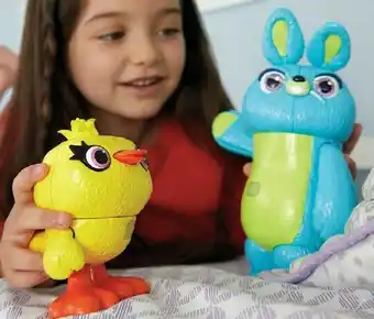 Toymate Toy Story 4 7" Furry and Feathers Interactive 2pk offer
