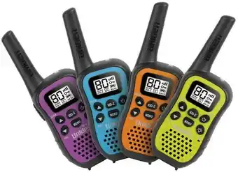 Uniden Walkie Talkie Kidzone Quad
