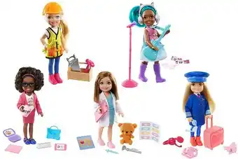 Toymate Barbie Chelsea Career Dolls offer