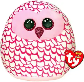 Ty Squish A Boo 14'' - Pinky Owl