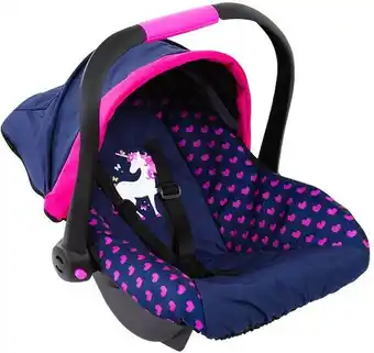 Toymate Bayer Doll Car Capsule - Pink Hearts and Unicorn* offer