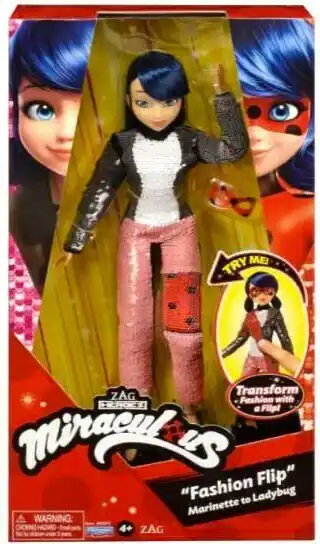 Miraculous Lady Bug Deluxe Figure Transforming Fashion