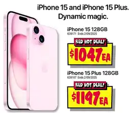 JB Hi-Fi iPhone 15 Plus 128GB offer