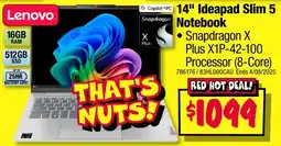 JB Hi-Fi 14 Ideapad Slim 5 Notebook offer