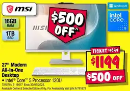 JB Hi-Fi 27 Modern All-In-One Desktop offer