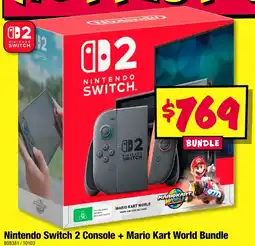 JB Hi-Fi Nintendo Switch 2 Console + Mario Kart World Bundle offer