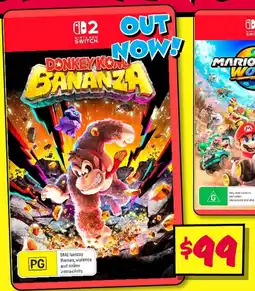 JB Hi-Fi Donkeyk Kong Bananza offer