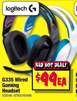 JB Hi-Fi G335 Wired Gaming Headset offer