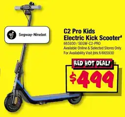 JB Hi-Fi C2 Pro Kids Electric Kick Scooter offer