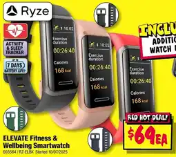 JB Hi-Fi ELEVATE Fitness & Wellbeing Smartwatch offer