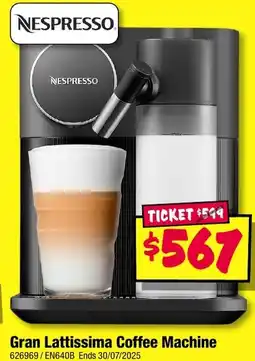 JB Hi-Fi Gran Lattissima Coffee Machine offer
