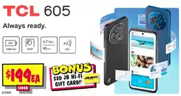 JB Hi-Fi TCL 605 offer
