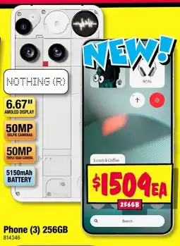 JB Hi-Fi Phone 3 256GB offer