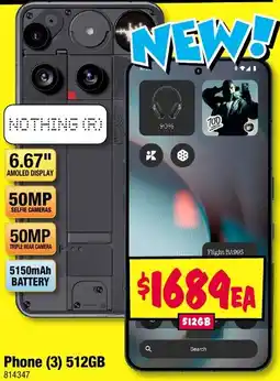 JB Hi-Fi Phone 3 512GB offer