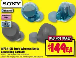 JB Hi-Fi WFC710N Truly Wireless Noise Cancelling Earbuds offer