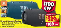 JB Hi-Fi Xtreme 4 Bluetooth Speaker offer