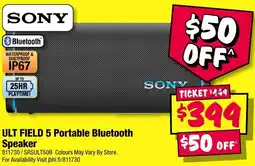 JB Hi-Fi ULT FIELD 5 Portable Bluetooth Speaker offer