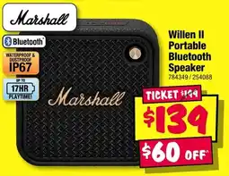 JB Hi-Fi Willen II Portable Bluetooth Speaker offer