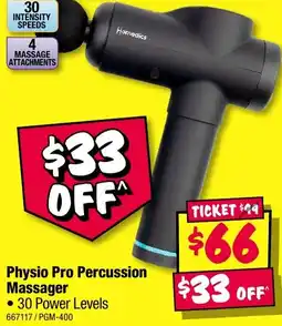 JB Hi-Fi Physio Pro Percussion Massager offer