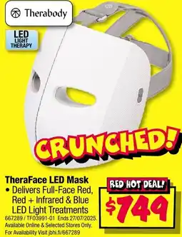 JB Hi-Fi TheraFace LED Mask offer
