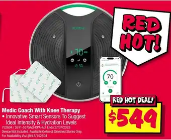JB Hi-Fi Medic Coach With Knee Therapy offer