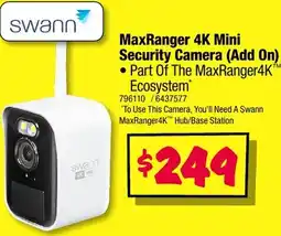 JB Hi-Fi MaxRanger 4K Mini Security Camera offer