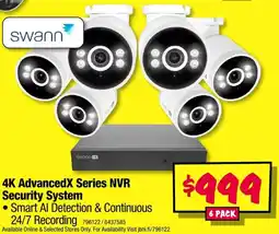 JB Hi-Fi 4K AdvancedX Series NVR Security System offer
