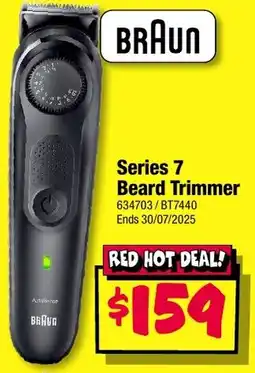JB Hi-Fi Series 7 Beard Trimmer offer