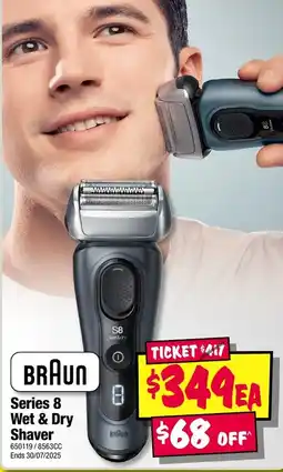 JB Hi-Fi Series 8 Wet & Dry Shaver offer