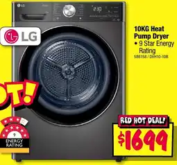 JB Hi-Fi 10KG Heat Pump Dryer offer