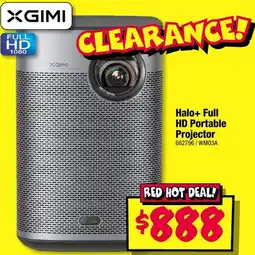 JB Hi-Fi Halo+ Full HD Portable Projector offer