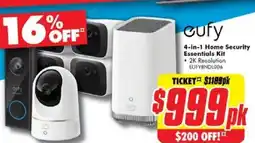 The Good Guys 4-in-1 Home Security Essentials Kit offer