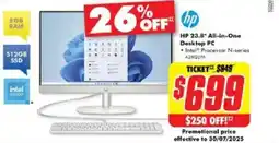The Good Guys HP 23.8" All-in-One Desktop PC offer