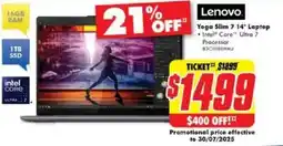 The Good Guys Yoga Slim 7 14 Laptop offer