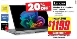 The Good Guys IdeaPad 5 14" Copilot+ 2-in-1 Laptop offer