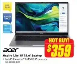 The Good Guys Aspire Lite 15 15.6" Laptop offer