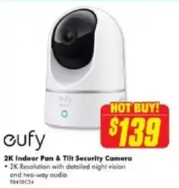 The Good Guys 2K Indoor Pan & Tilt Security Camera offer