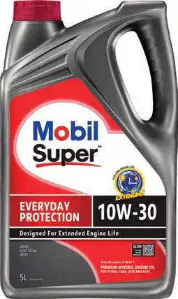 SuperCheap Auto Mobil Super EVERYDAY PROTECTION 10W-30 5L Engine Oil offer