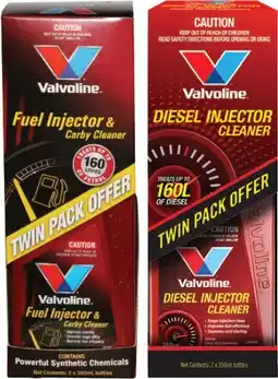 SuperCheap Auto Valvoline PETROL or DIESEL Injector Cleaners 350mL offer