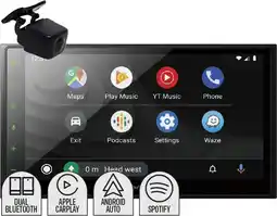 Autopro Pioneer 6.8” 200W AV Receiver + Bonus Reverse Camera offer