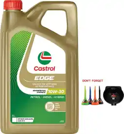 SuperCheap Auto Castrol EDGE 10W-30 5L Engine Oil offer