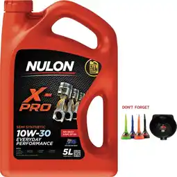 SuperCheap Auto Nulon X-PRO EVERYDAY PERFORMANCE 10W-30 5L Engine Oil offer