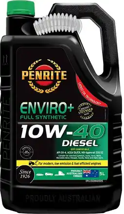 Autopro Penrite Enviro Plus 10W40 5LT offer
