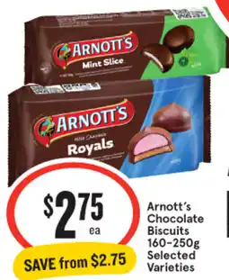 IGA Arnott's chocolate biscuits offer