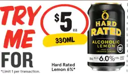 IGA Hard rated lemon 6% offer